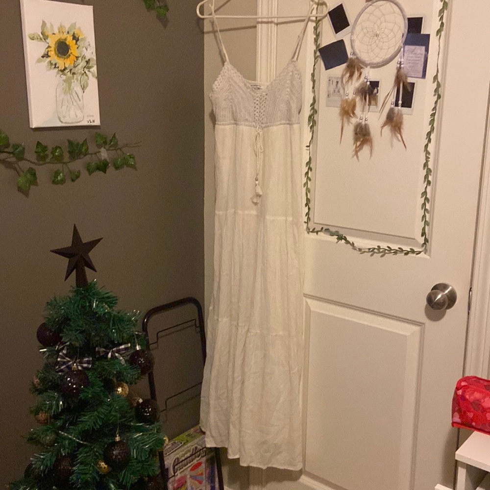 White dress